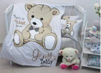 Постельное белье Turkish Cotton TAG - Teddy grey (Турция), детский